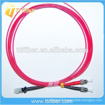 MTRJ-ST Duplex MM Fiber Optic Patch Jumper